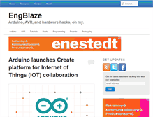 Tablet Screenshot of engblaze.com